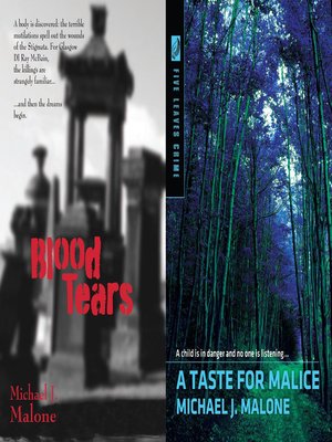 cover image of Blood Tears and A Taste for Malice